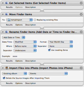 Automator Workflow