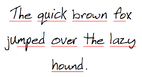 Handwriten Text After converting to vLetter handwritten font.