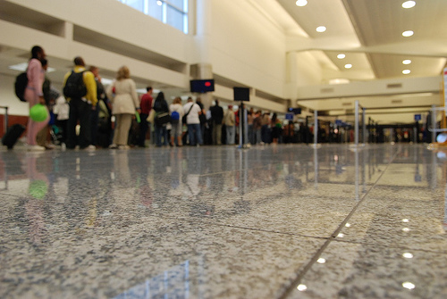 Airport Security Line